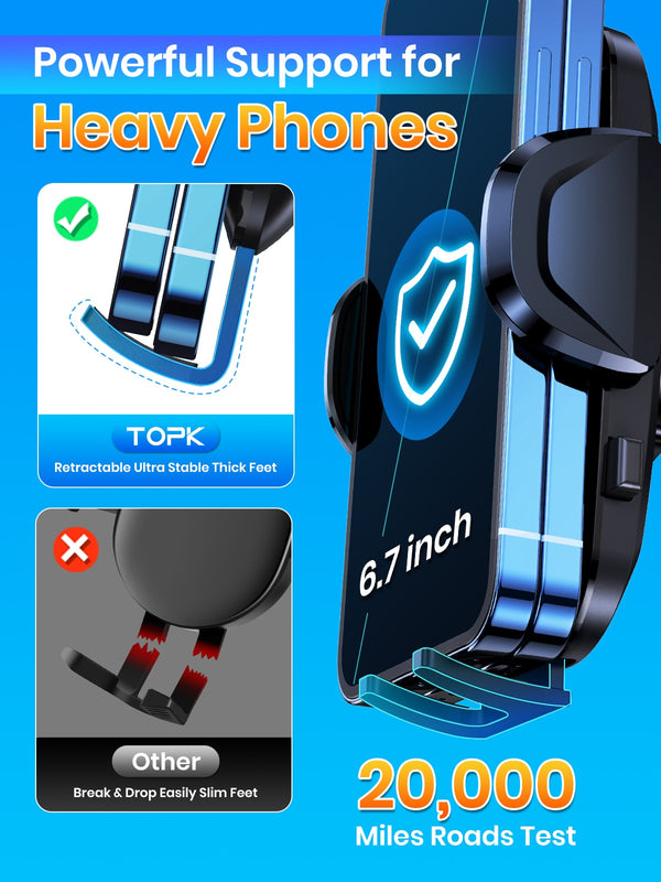 Car Phone Holder with Hook