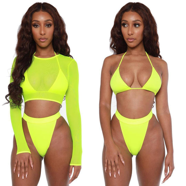 Crop Top Swimwear Women