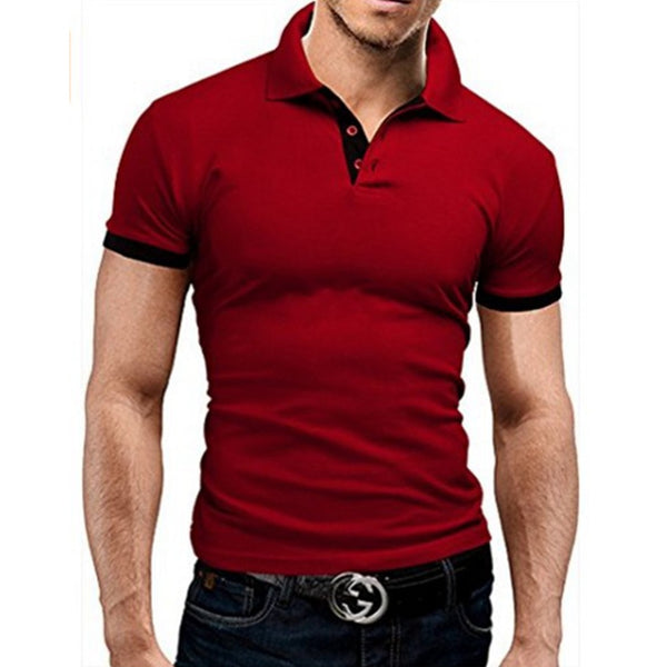 Polo de manga corta para hombre