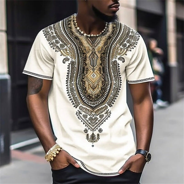 Men‘s Shirt Summer Casual Short Sleeved