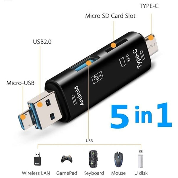 5 in 1 Multifunction Usb